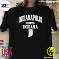 Indianapolis Indiana Est 1821 Varsity Shirt