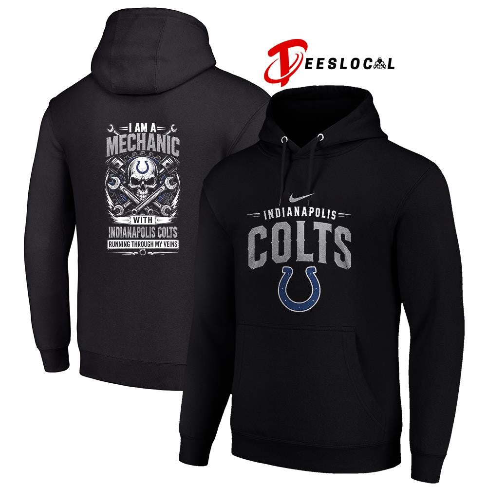 IndianapolisColtsIamamechanicrunningthroughmyveinsskeletonshirt