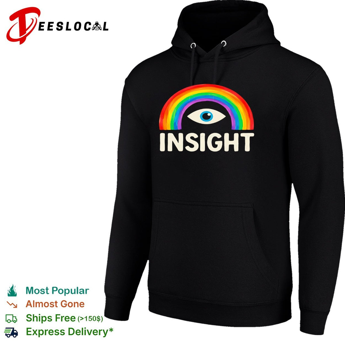 Insight Rainbow Eye Symbolism shirt