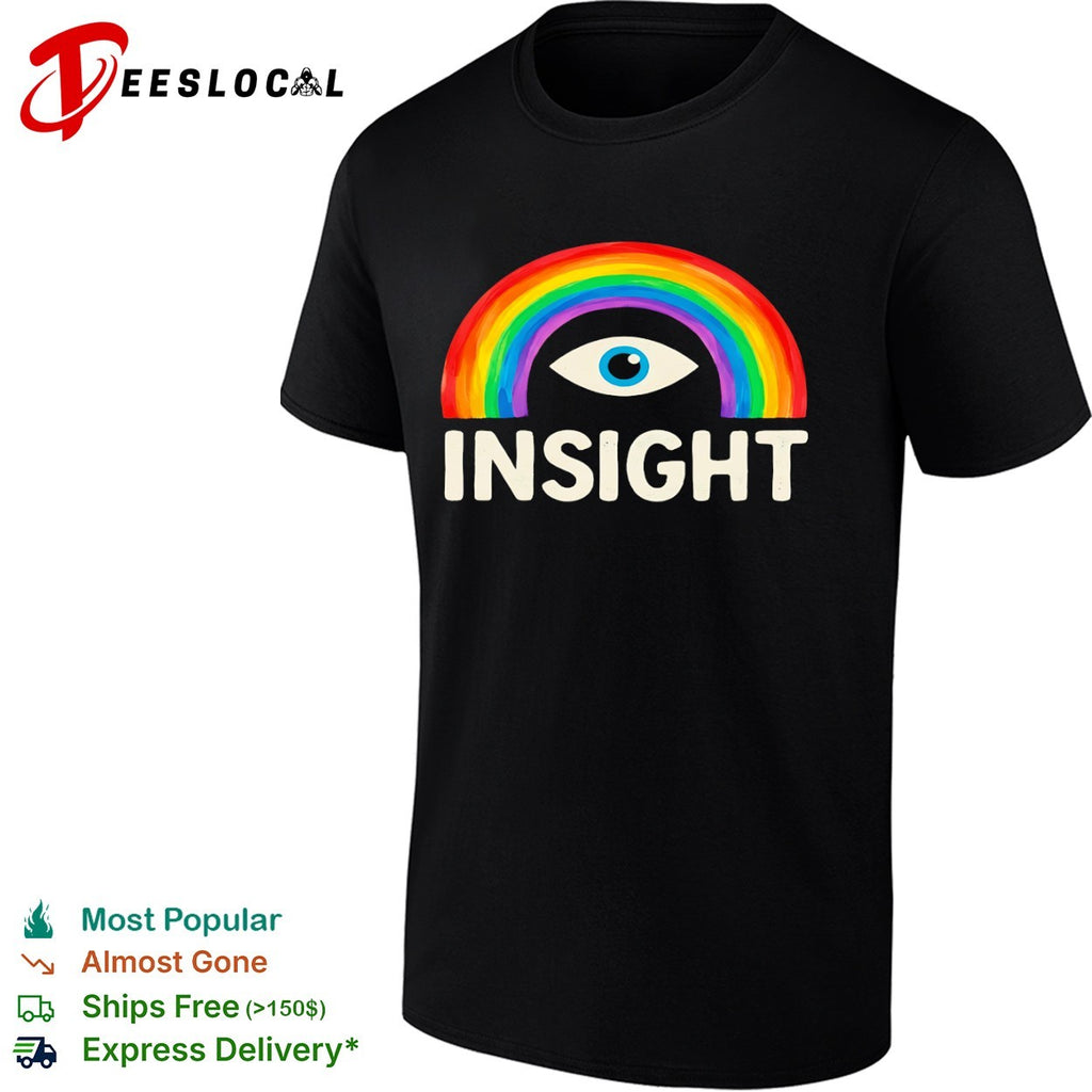 Insight Rainbow Eye Symbolism shirt