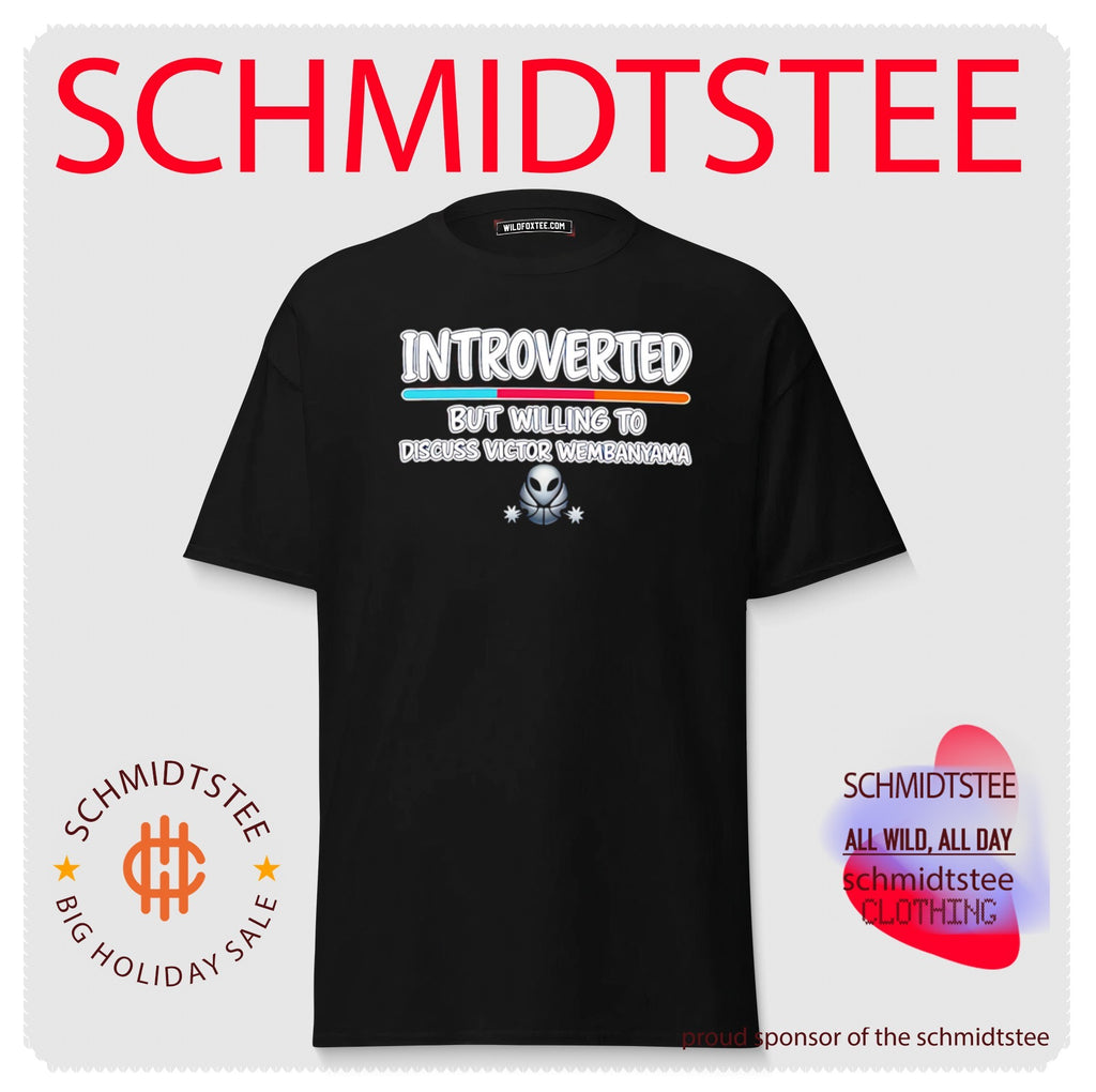 Introverted But Willing to Discuss Victor Wembanyama shirt