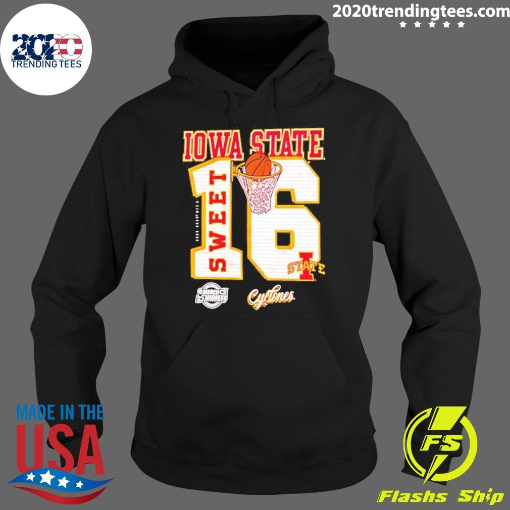 Iowa State Cyclones 2026 Ncaa March Madness Sweet 16 Shirt