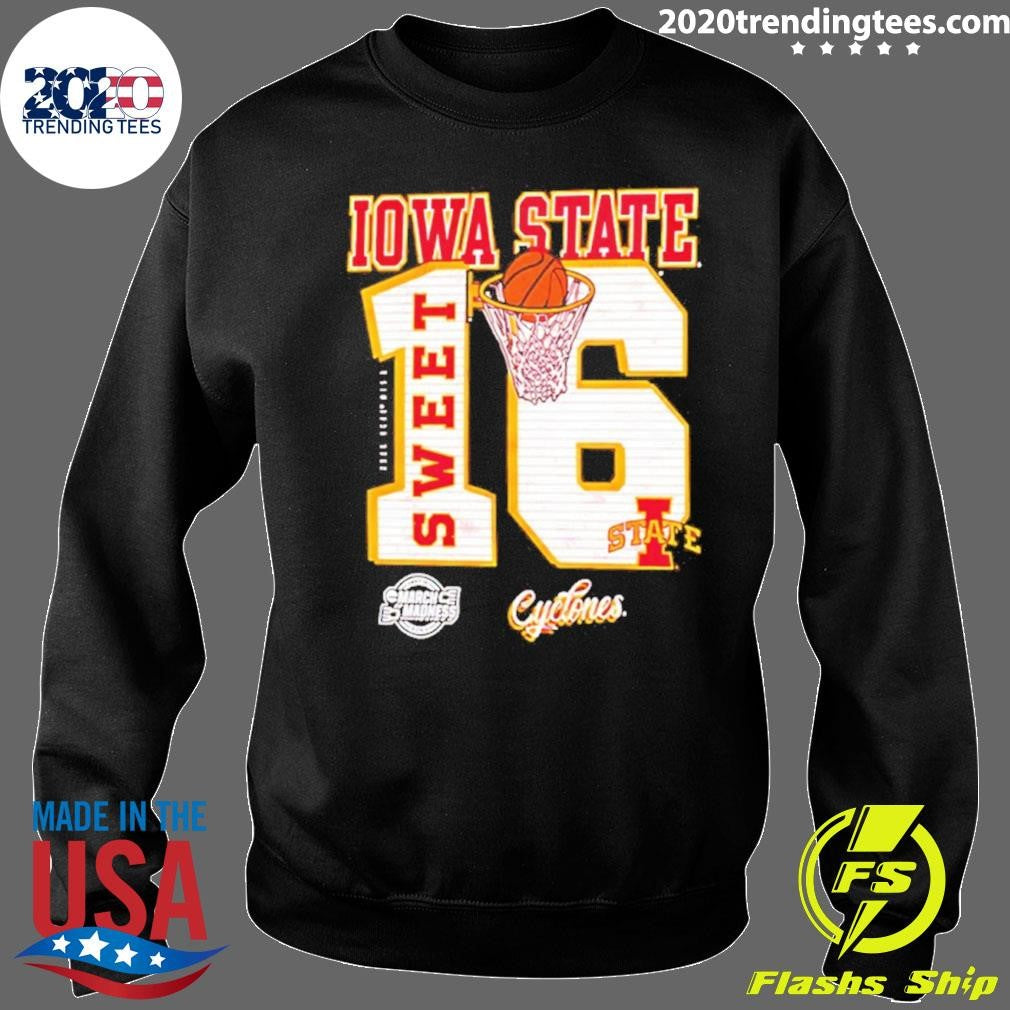 Iowa State Cyclones 2026 Ncaa March Madness Sweet 16 Shirt