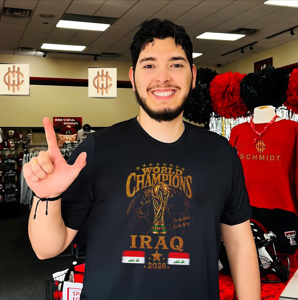 Iraq 2026 World Champions For The World For The Glory shirt