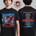 Iron Maiden Run For Your Lives World Tour 2026 Merch 3D Eddie Two Sided T-Shirt