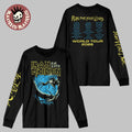 Iron Maiden Run For Your Lives World Tour 2026 Merch Fear Of The Dark Long Sleeve Tee