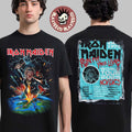 Iron Maiden Run For Your Livs World Tour 2025 Nordics Event Tee Eddie Thor God Of Thunder Art Two Sided Unisex T-Shirt