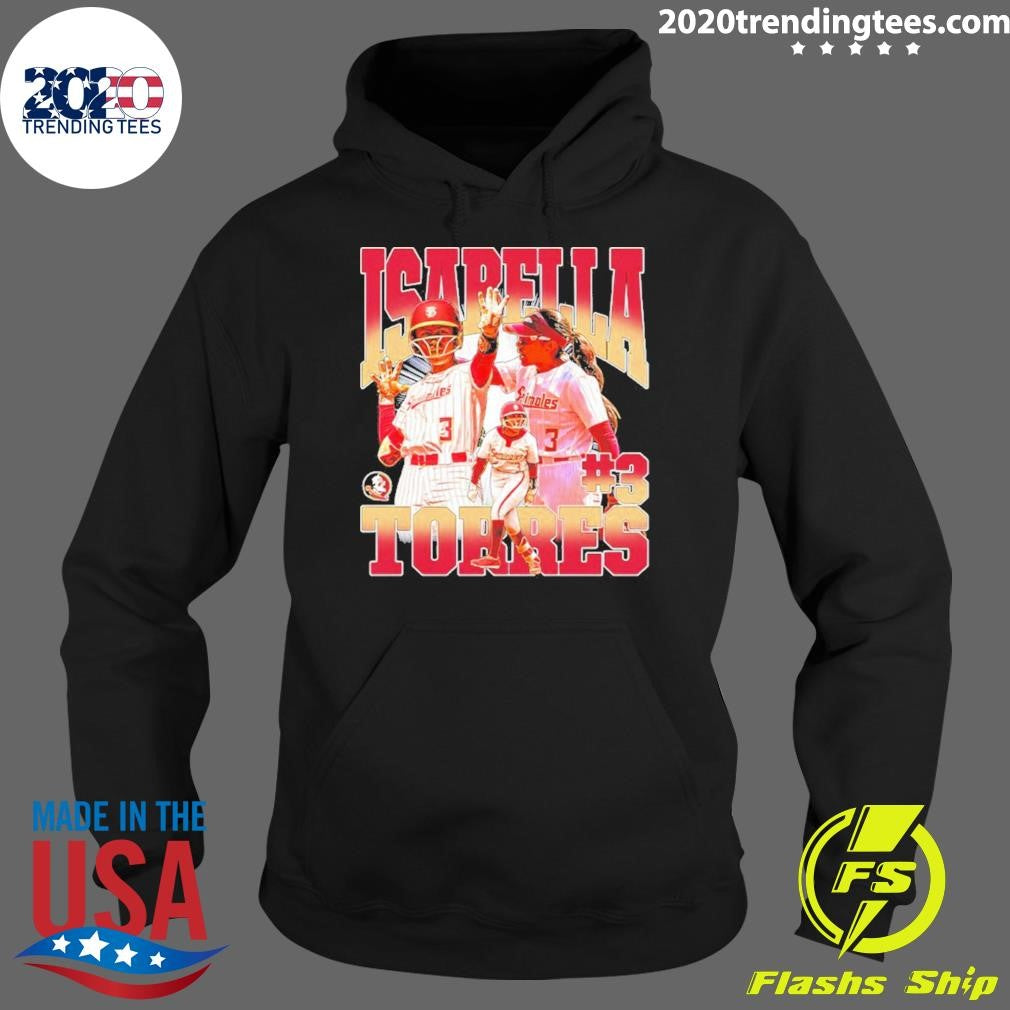 Isabella Torres Florida State University Ncaa Softball Shirt