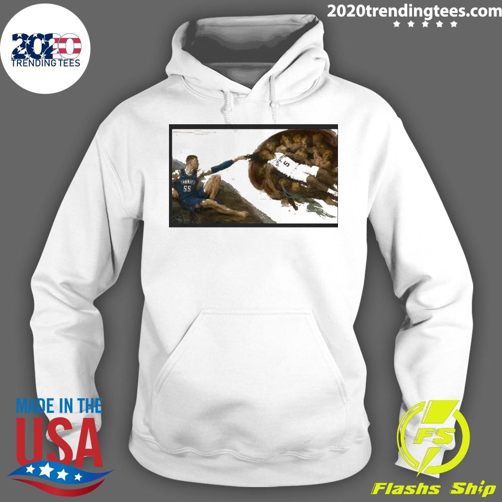 Isaiah Hartenstein Oklahoma City Thunder Stephon Castle San Antonio Spurs The Creation Of Adam Shirt