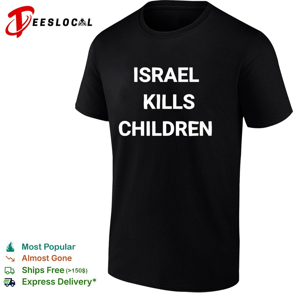 Israel Kills Children political shirt