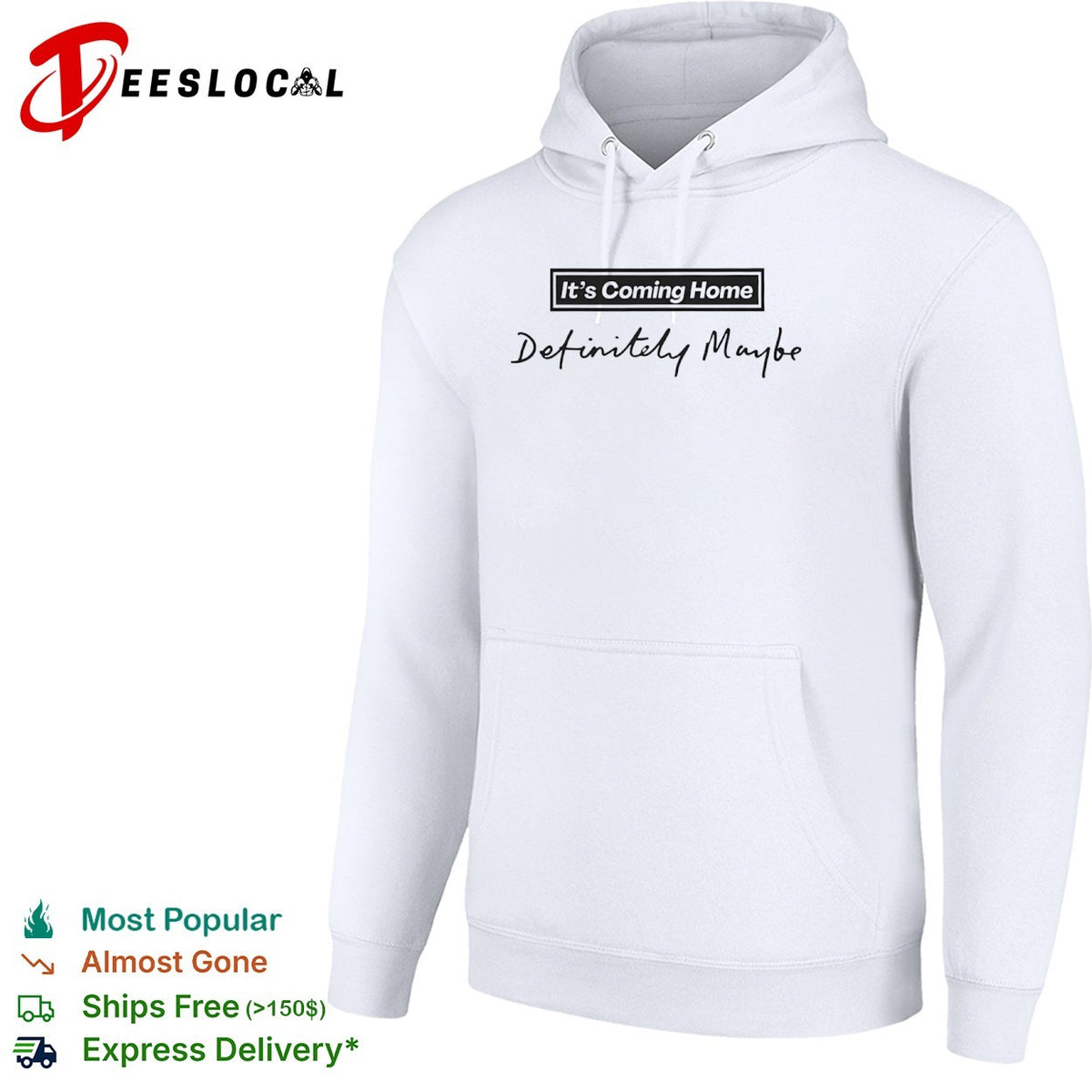 It is Coming Home Definitely Maybe England Football Soccer shirt