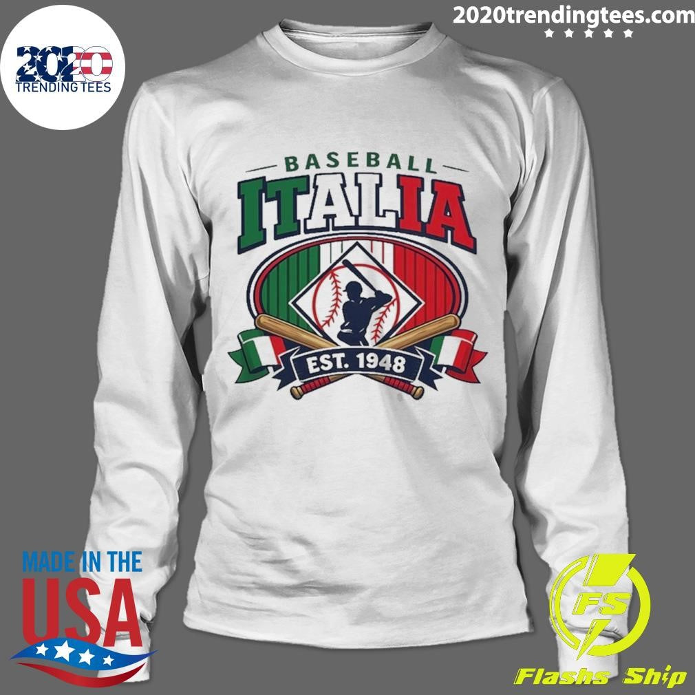 Italia Baseball Heritage Est 1948 Shirt