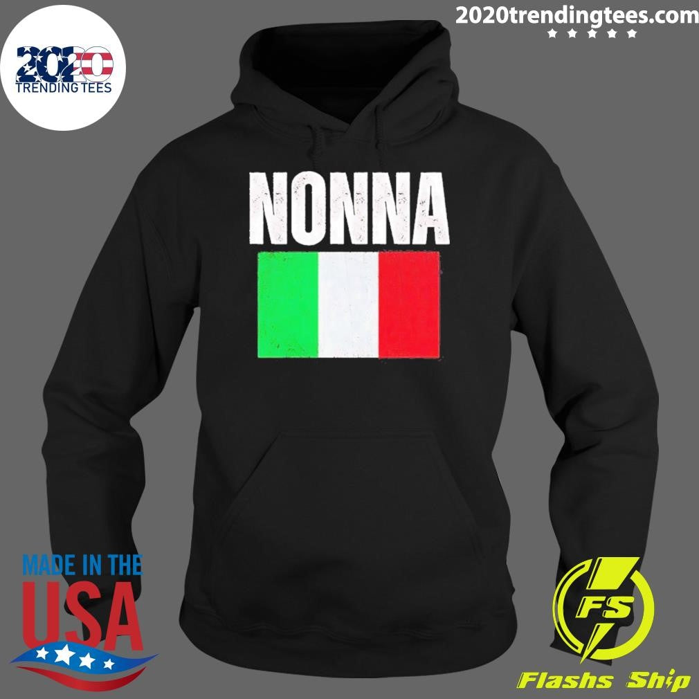 Italian Nonna Italy Flag Shirt