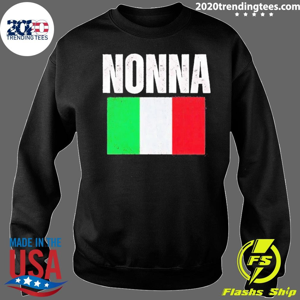 Italian Nonna Italy Flag Shirt