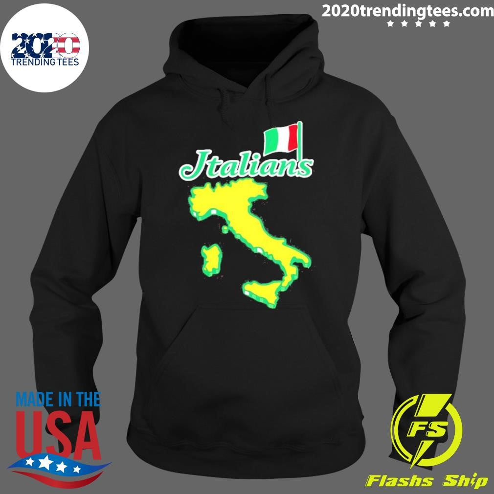 Italians Golf Italy Map And Flag Shirt