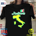 Italians Golf Italy Map And Flag Shirt