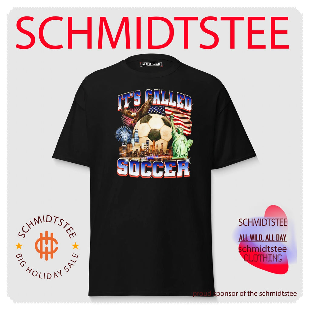 It’s Called Soccer with American Flag and Statue of Liberty shirt