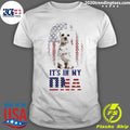 It’s In My Dna Dog American Flag Shirt