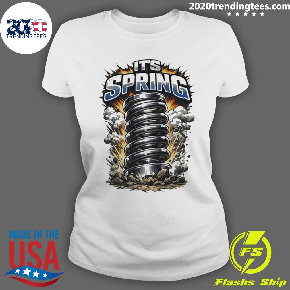 It’s Spring Bold Coil Graphic Shirt