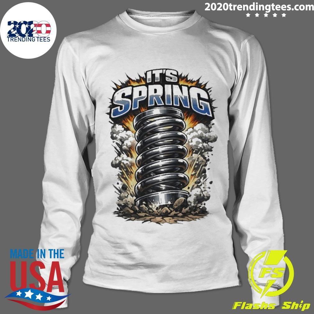 It’s Spring Bold Coil Graphic Shirt
