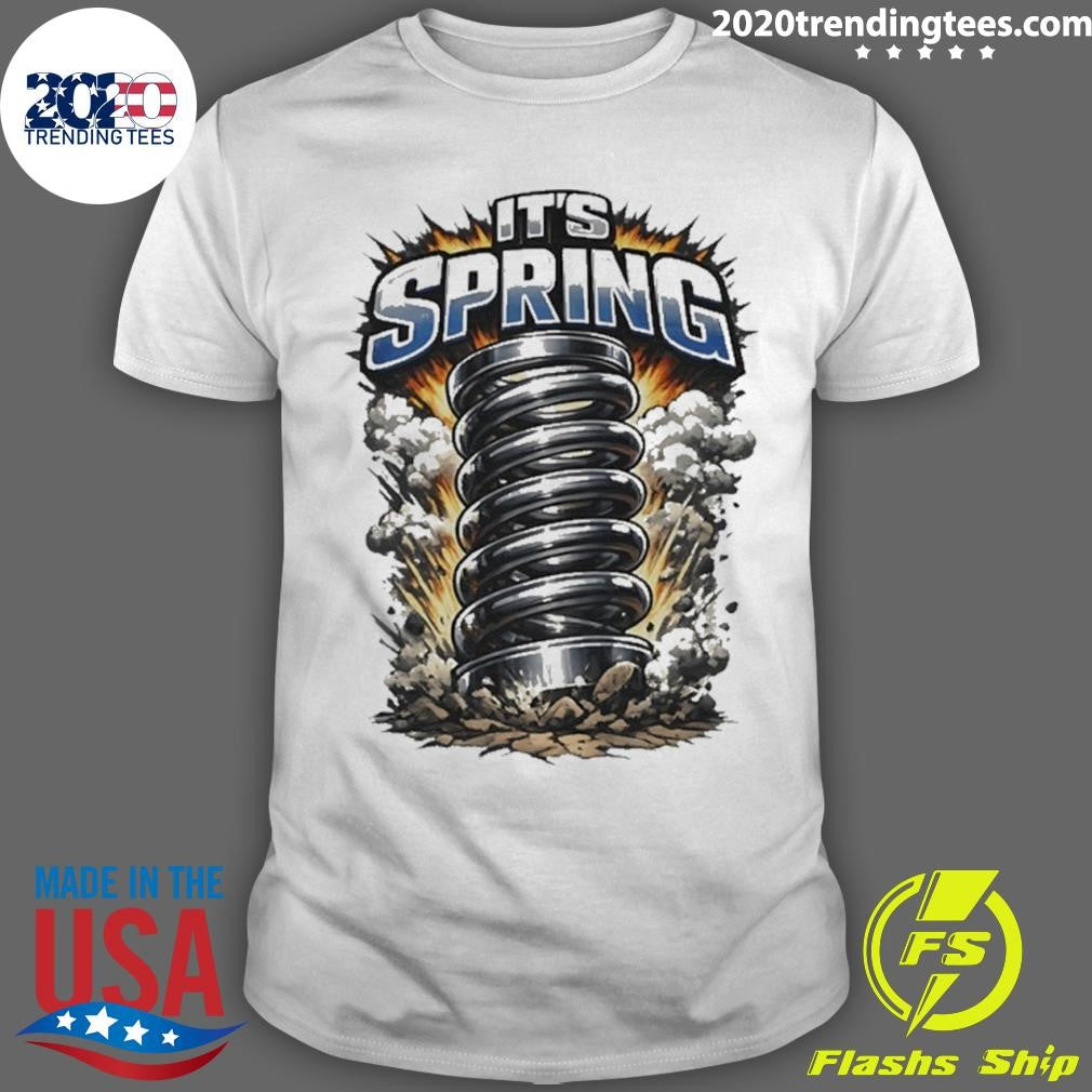 It’s Spring Bold Coil Graphic Shirt