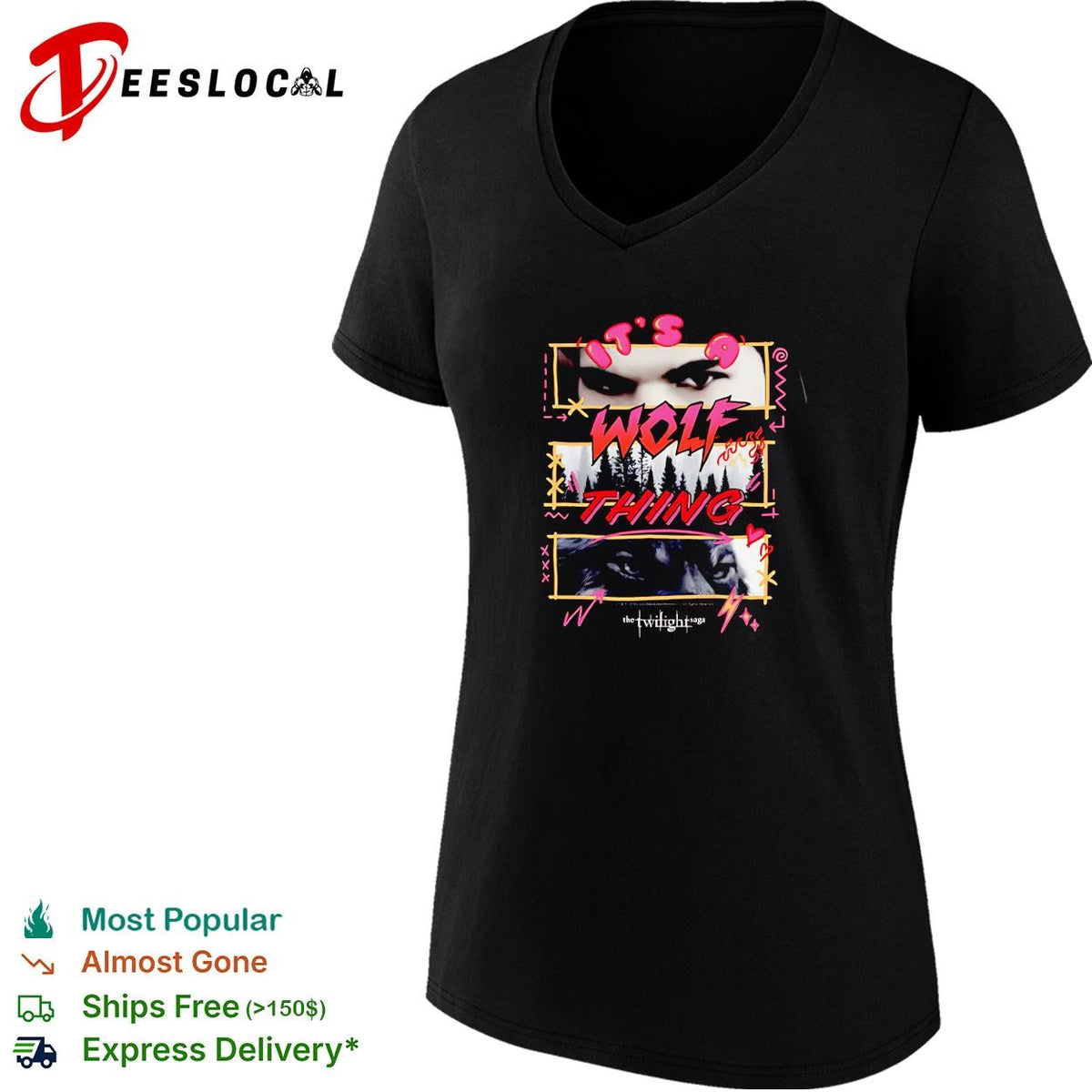 It’s a wolf thing Twilight movie wolf eye poster art shirt