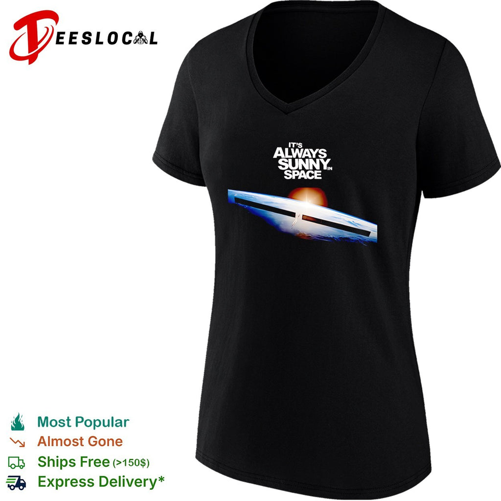 It’s always sunny in space Starship orbit humor shirt