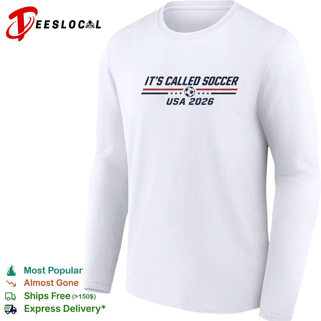 It’s called soccer USA 2026 World Cup typography shirt