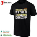 It’s time to knuckle up camouflage fist bare knuckle fighting championship shirt