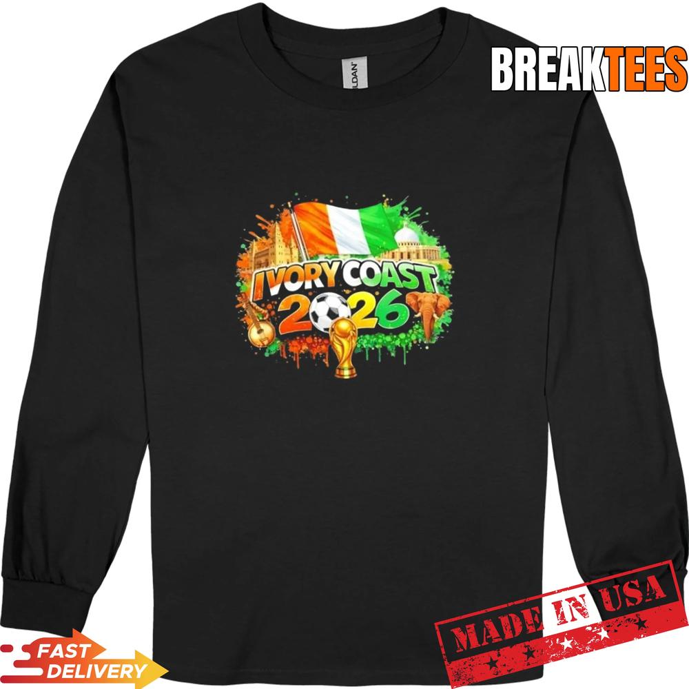 Ivory Coast North America Soccer Tournament 2026 T-Shirt