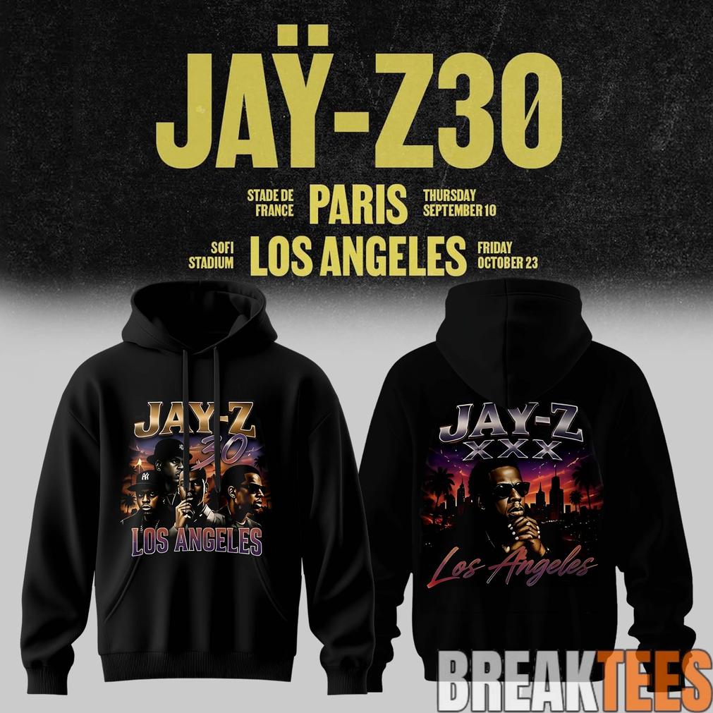 JAŸ-Z 30 Show Paris 2026 Edition Hoodie