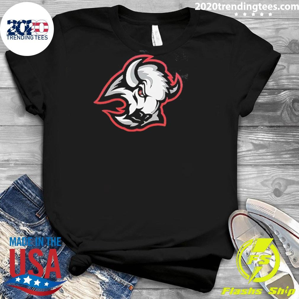 Jack Quinn Buffalo Sabres 2026 Logo 2 Sided Shirt