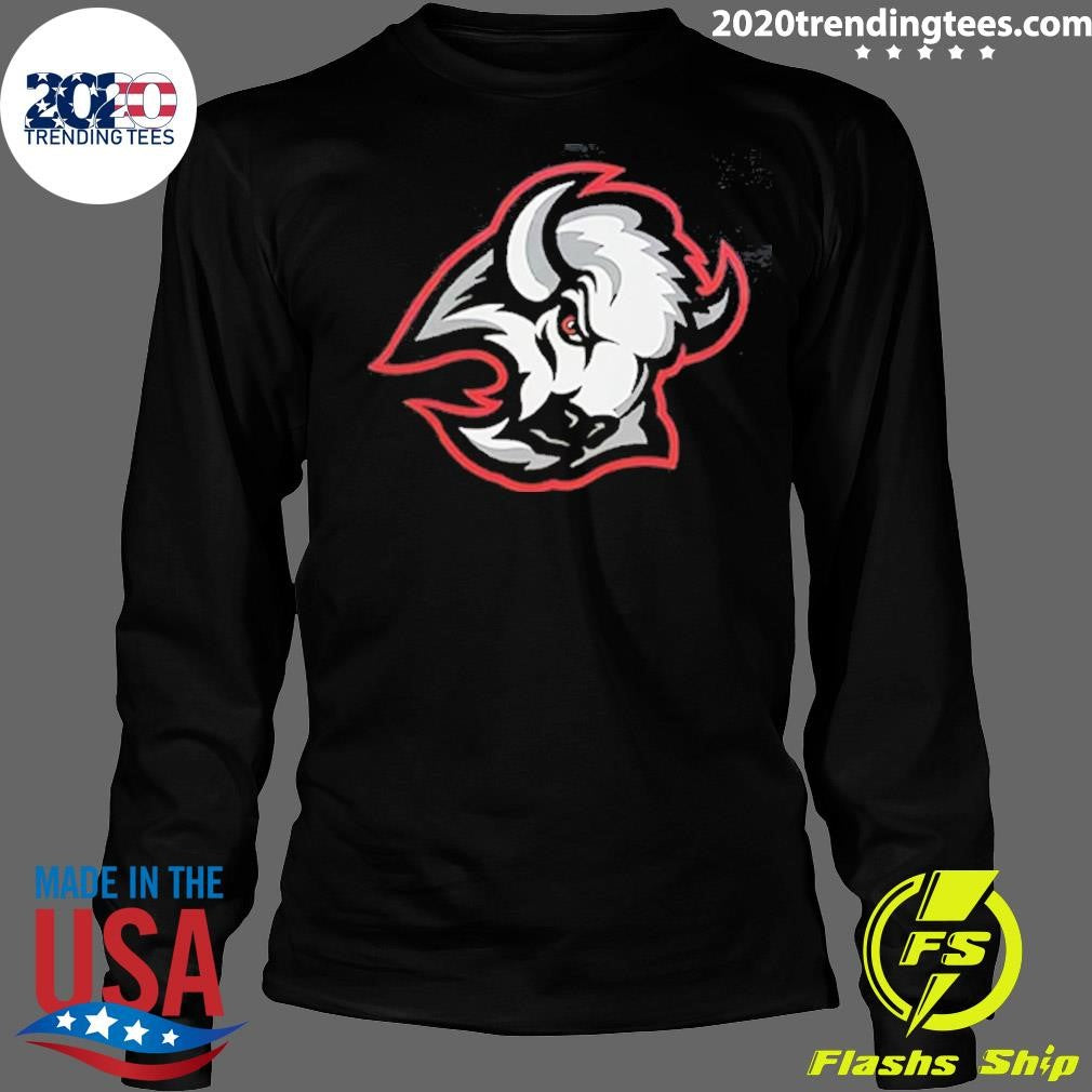 Jack Quinn Buffalo Sabres 2026 Logo 2 Sided Shirt