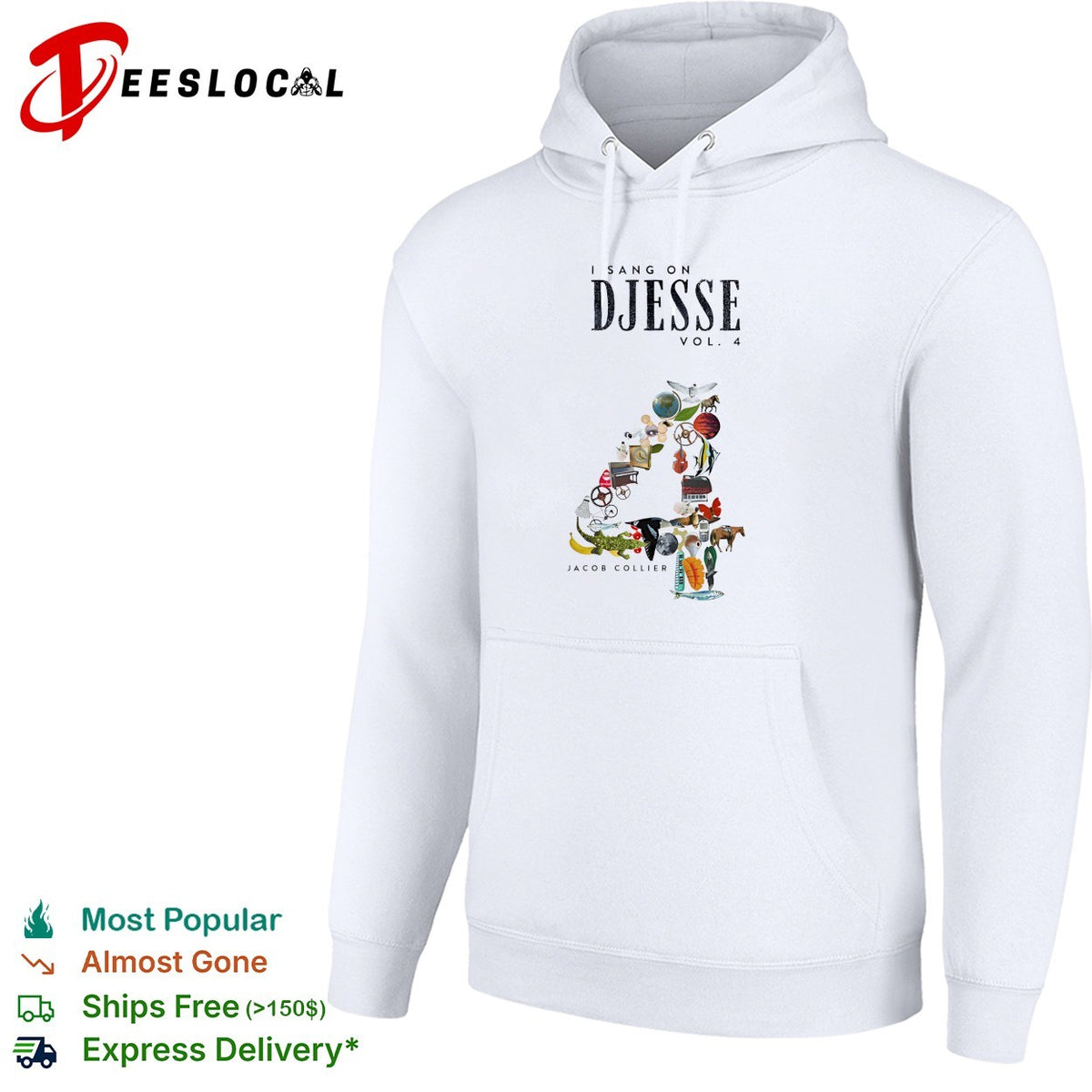 Jacob Collier I sang on Djesse Vol 4 collage shirt