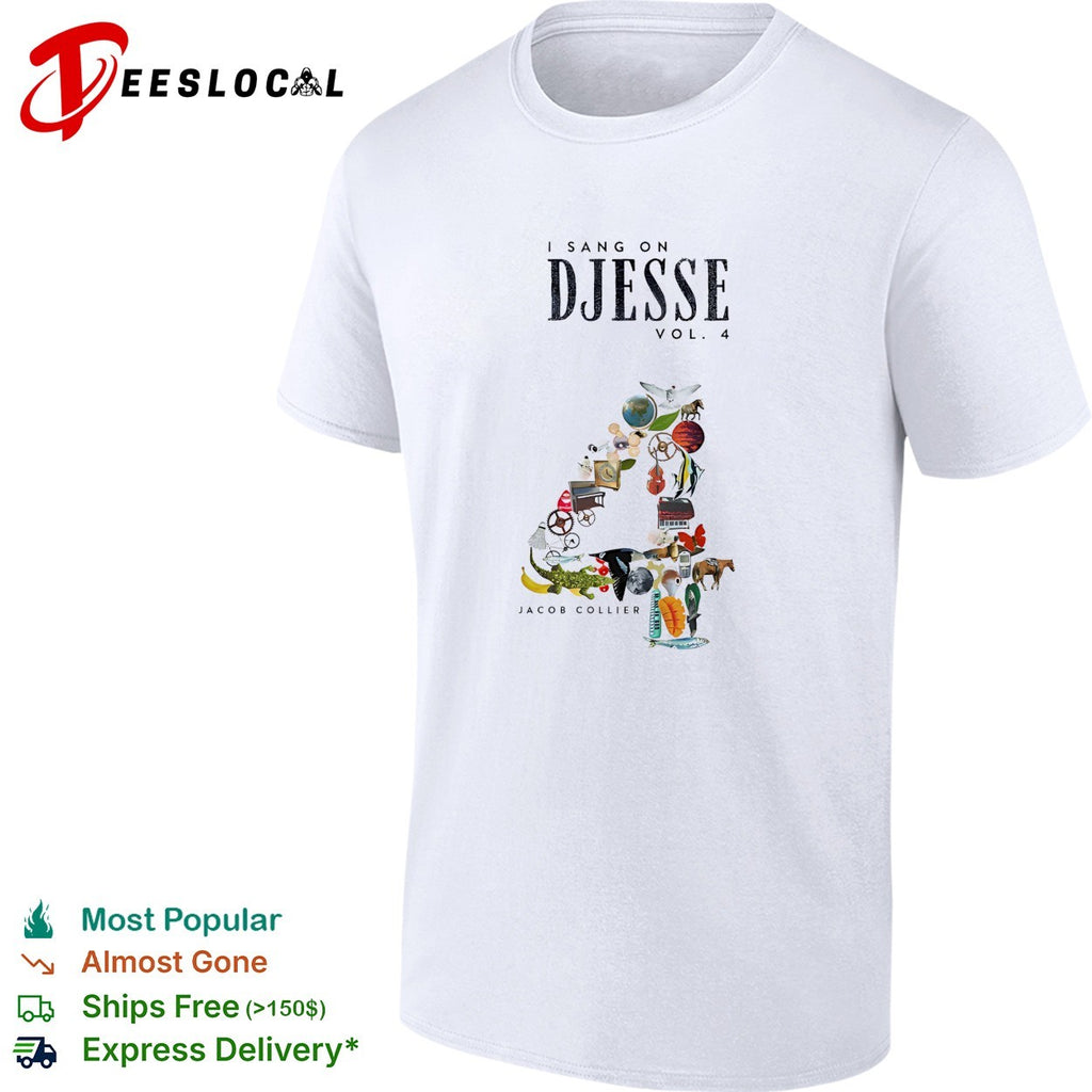 Jacob Collier I sang on Djesse Vol 4 collage shirt