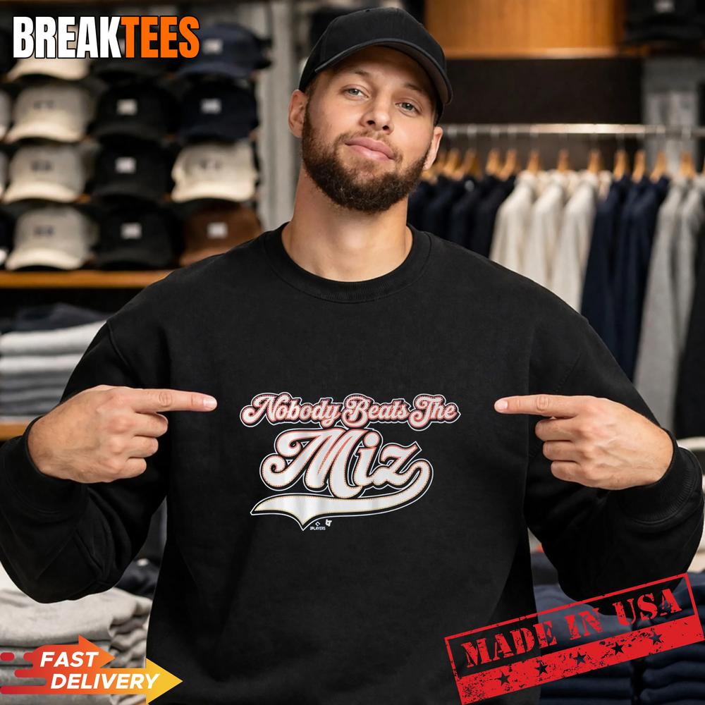 Jacob Misiorowski Nobody Beats the Miz Milwaukee Baseball T-Shirt