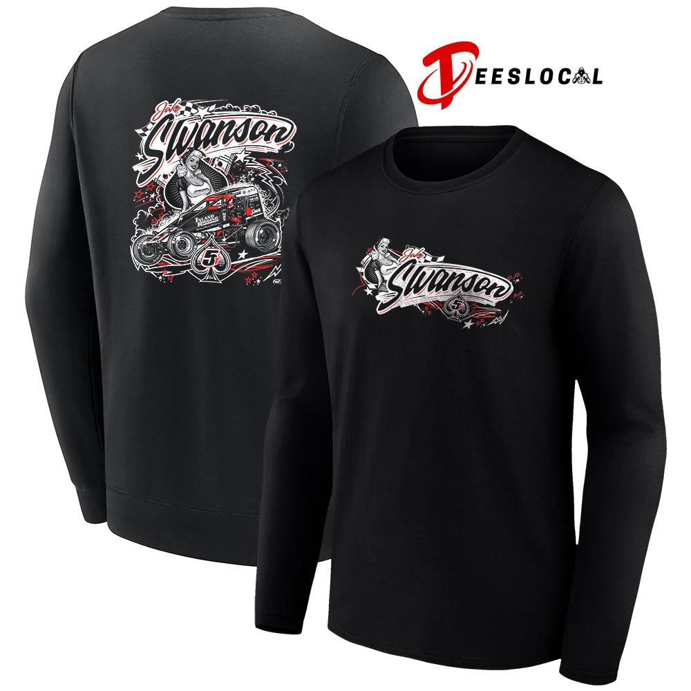 Jake Swanson car racing graphic shirt