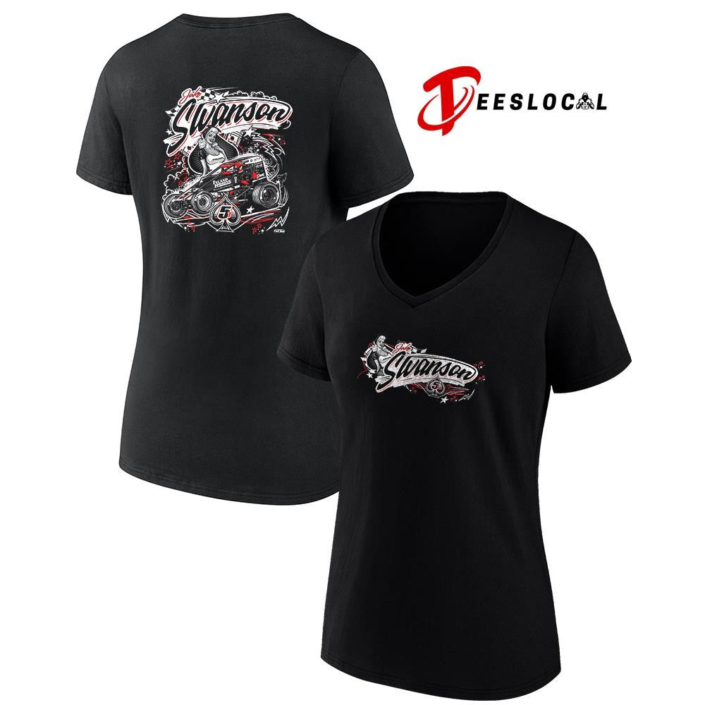 Jake Swanson car racing graphic shirt
