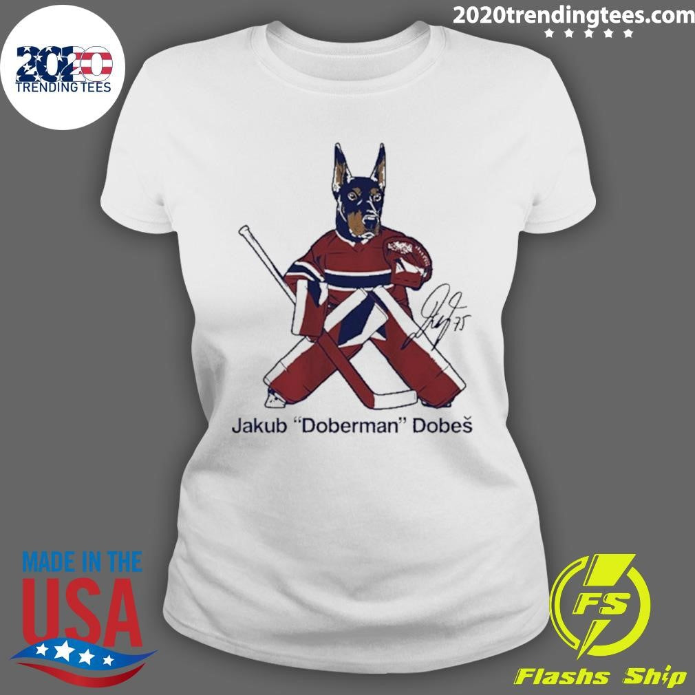 Jakub Dobeš Doberman Nickname Montreal Canadiens Signature Shirt