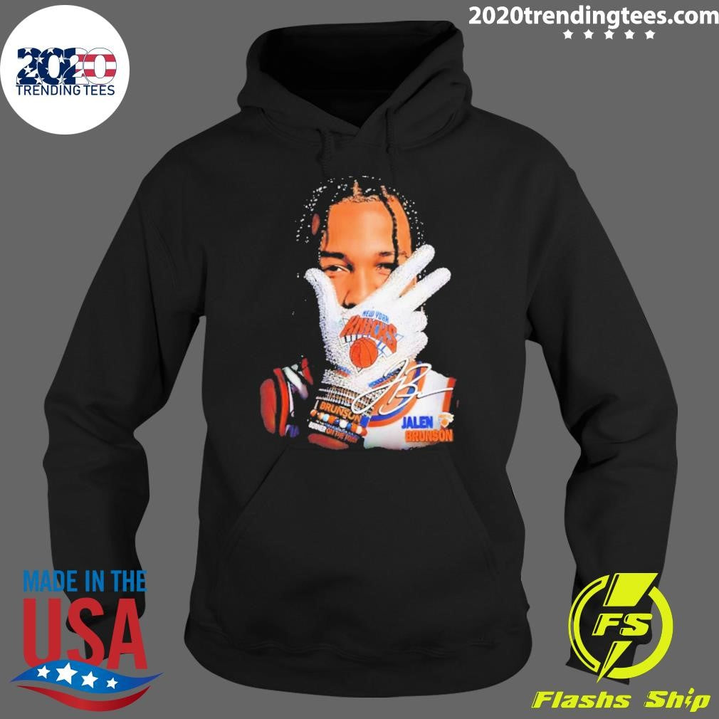 Jalen Brunson 2026 Iceman Burner On The Town Signature Shirt