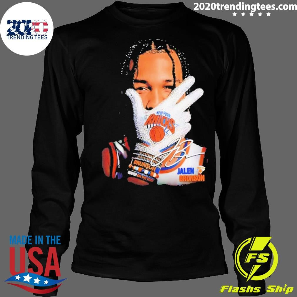 Jalen Brunson 2026 Iceman Burner On The Town Signature Shirt