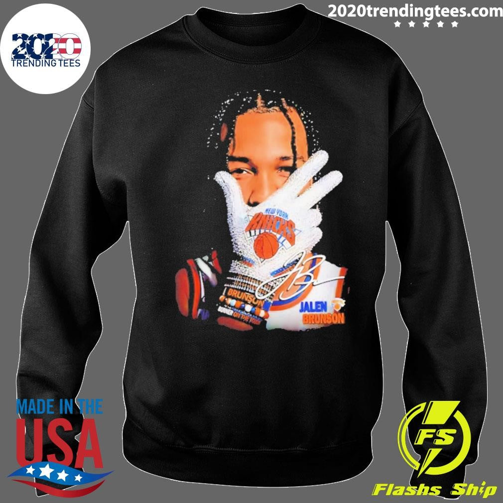 Jalen Brunson 2026 Iceman Burner On The Town Signature Shirt