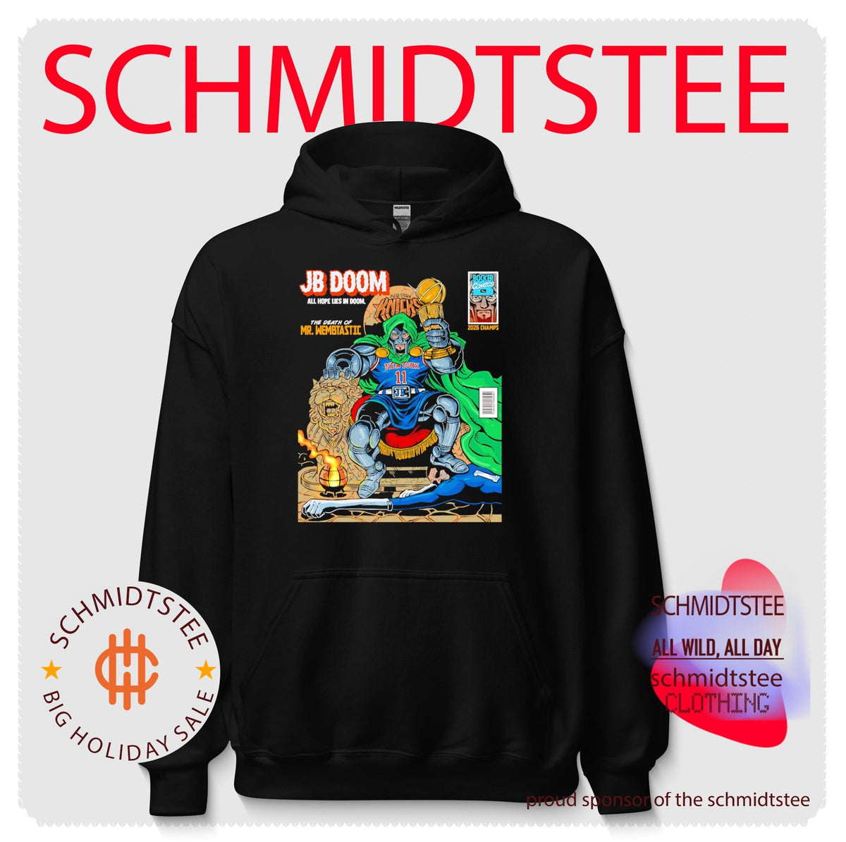 Jalen Brunson Jb Doom The Death Of Mr Wembtastic Ny Knicks 2026 Champions shirt