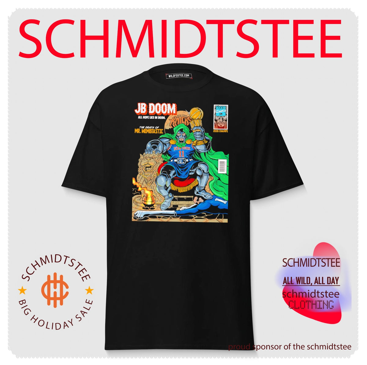 Jalen Brunson Jb Doom The Death Of Mr Wembtastic Ny Knicks 2026 Champions shirt