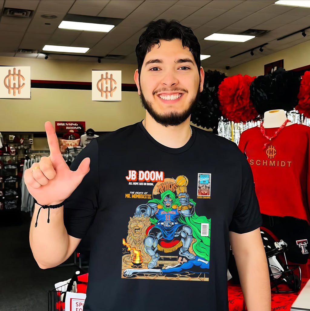 Jalen Brunson Jb Doom The Death Of Mr Wembtastic Ny Knicks 2026 Champions shirt