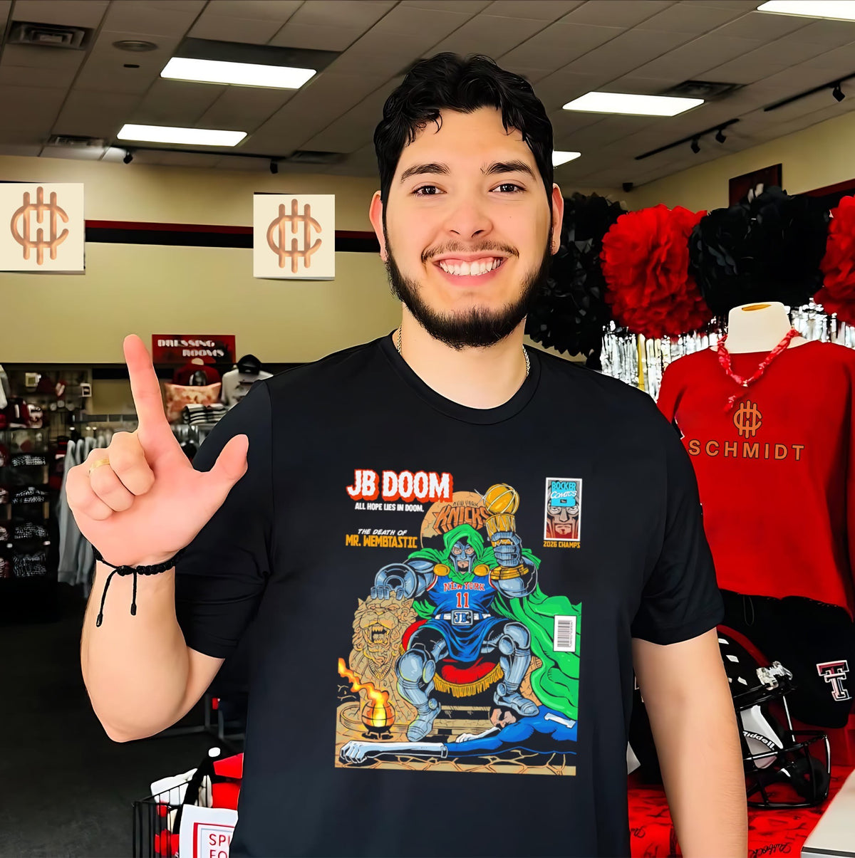 Jalen Brunson Jb Doom The Death Of Mr Wembtastic Ny Knicks 2026 Champions shirt