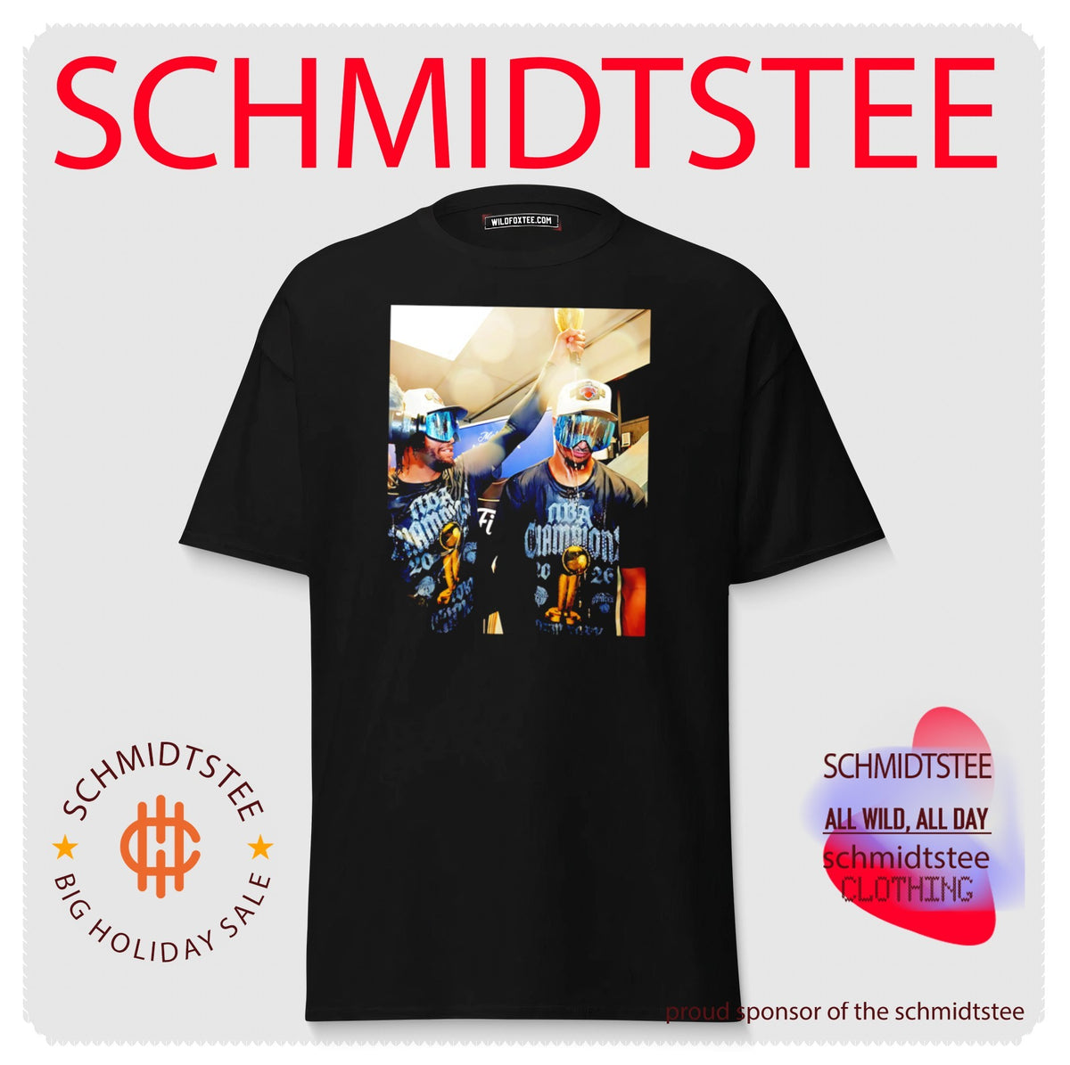 Jalen Brunson Josh Hart Champagne Celebration Shirt