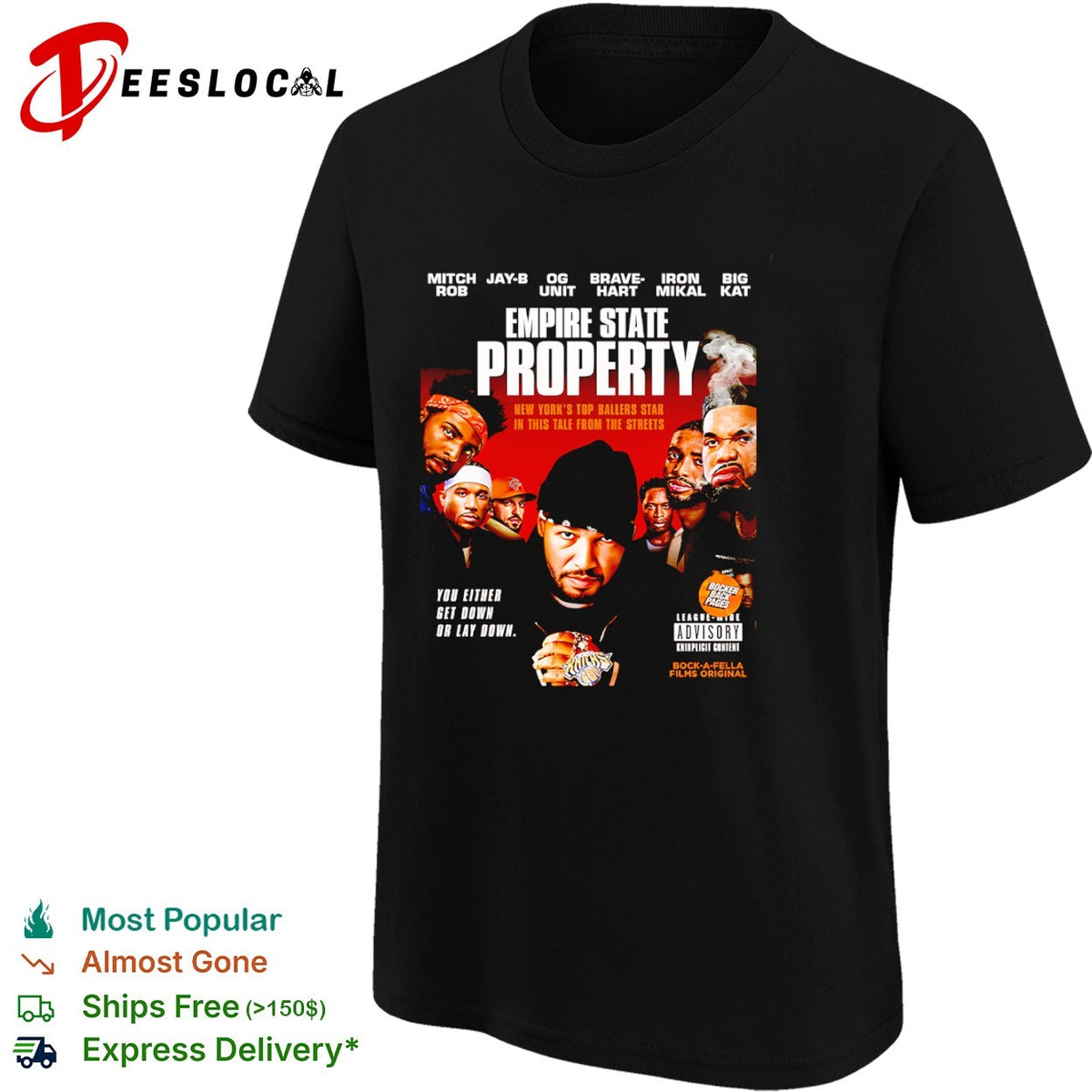 Jalen Brunson Josh Hart OG Anunoby Donte DiVincenzo Mikal Bridges Karl-Anthony Towns Empire State Property shirt