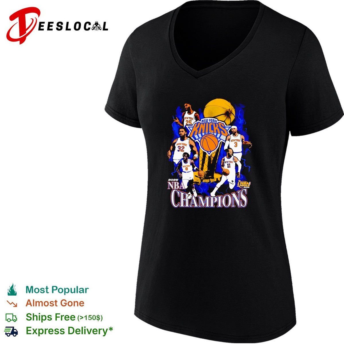 Jalen Brunson Karl-Anthony Towns Mikal Bridges Josh Hart Anunoby Knicks 2026 shirt