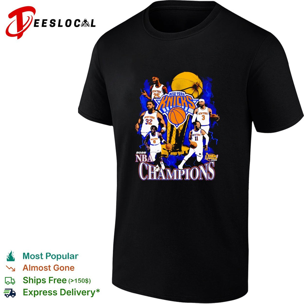 Jalen Brunson Karl-Anthony Towns Mikal Bridges Josh Hart Anunoby Knicks 2026 shirt